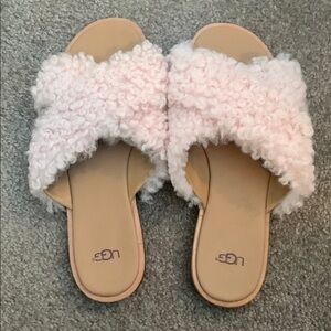 UGG Women’s Joni Furry Slide Sandals